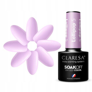 Claresa Lakier Hybrydowy Lollipop 5 -5g
