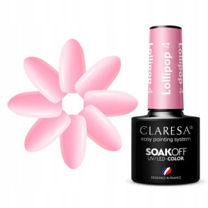 Claresa Lakier Hybrydowy Lollipop 4 -5g