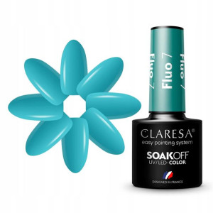 Claresa Lakier Hybrydowy Fluo 7 - 5g