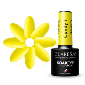 Claresa Lakier Hybrydowy Candy 1 5g