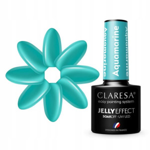 Claresa Lakier Hybrydowy Jelly Aquamarine - 5g