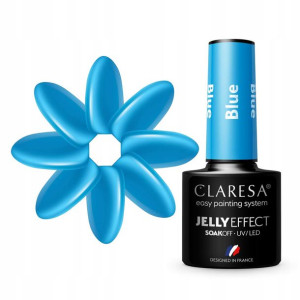 Claresa Lakier Hybrydowy Jelly Blue - 5g