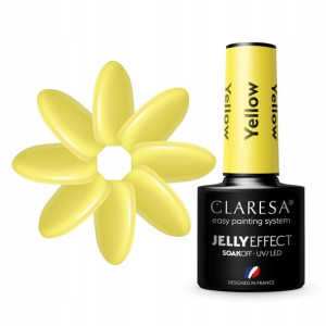 Claresa Lakier Hybrydowy Jelly Yellow- 5g