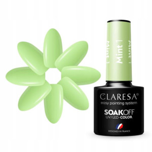 Claresa Lakier Hybrydowy Mint 1 5g