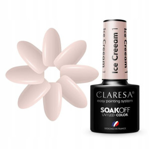 Claresa Lakier Hybrydowy Ice Cream 1 - 5g