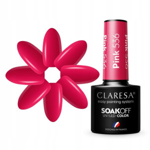 Claresa Lakier Hybrydowy Pink 536 - 5g