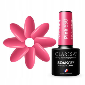 Claresa Lakier Hybrydowy Pink 530 5g