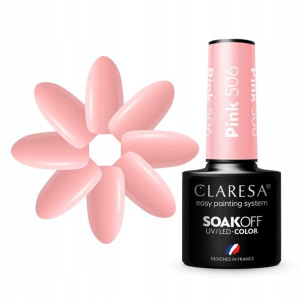 Claresa Lakier Hybrydowy Pink 506 5g