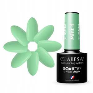 Claresa Lakier Hybrydowy Mint 4 5g