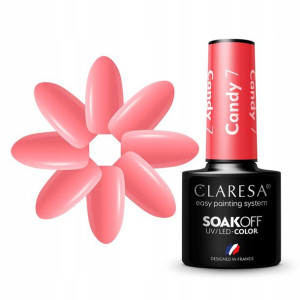 Claresa Lakier Hybrydowy Candy 7 5g