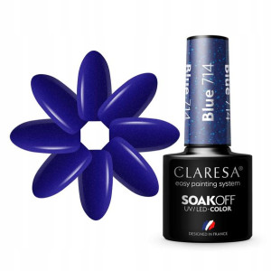 Claresa Lakier Hybrydowy Blue 714 5g