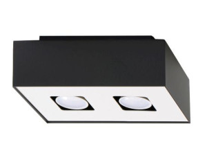 Lampa Sufitowa Mono 2 Czarny Sollux Lighting Sl.0071
