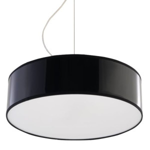  Lampa Wisząca Arena 35 Czarna Sollux Lighting Sl.0115