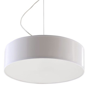  Lampa Wisząca Arena 35 Biała Sollux Lighting Sl.0117