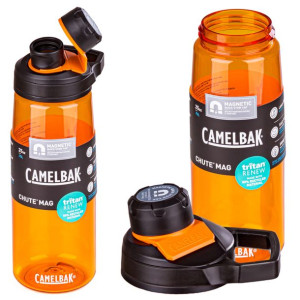Butelka na wodę 750ml Camelbak Chute Mag 750 Lava Pomarańczowy Bidon sporto
