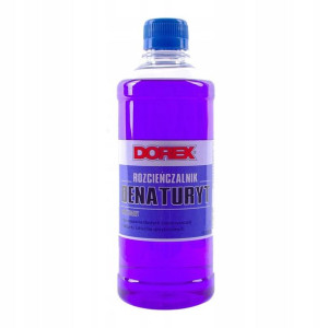 Dorex Denaturyt Niebieski Rozpuszczalnik 80% 0,5L