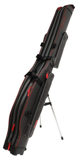 Mikado Sztywny Pokrowiec Na Wędki 3 Komorowy 140cm +nogi