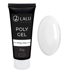 Lalu Poly Gel 30g Akrylożel Flexy Gel Milky Way