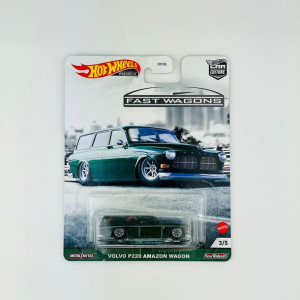 Volvo P220 Amazon Wagon - Car Culture Fast Wagons Hot Wheels Premium 1:64
