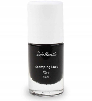 Isabellenails Lakier Do Stempli 6ml Czarny