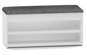Biała Szafka na buty schowek Parma 2P 100x35x49cm mebel do przedpokoju