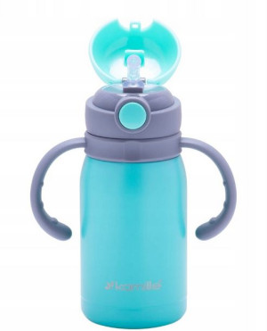 Kubek Termiczny dla Dzieci 300ml ZIELONY KM2019