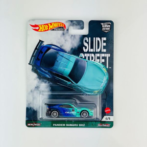 Pandem Subaru BRZ - Car Culture Slide Street Hot Wheels Premium 1:64