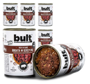 Bult Mokra Karma Dla Psa Bogata W Dziczyznę 6x400g