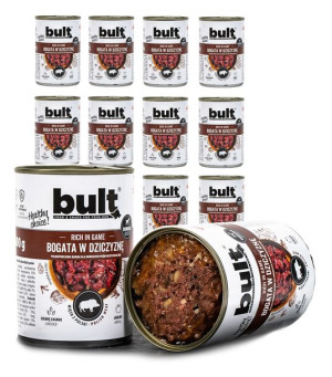Bult Mokra Karma Dla Psa Bogata W Dziczyznę 12x400g