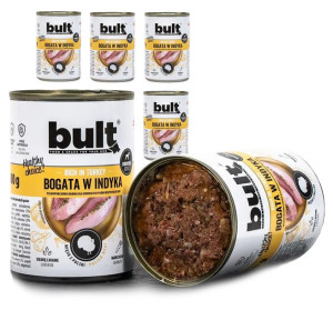 Bult Mokra Karma Dla Psa Bogata W Indyka 6x400g