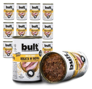 Bult Mokra Karma Dla Psa Bogata W Indyka 12x400g