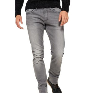 Spodnie Męskie Jeans Szare Sf31 - Rozm Xxl 38/34
