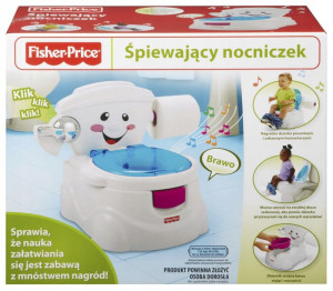 W1330 Fisher Price Nocnik Ze Spłuczką Mówi Pl