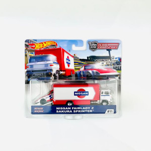 Nissan Fairlady Z Sakura Sprinter - Car Culture Hot Wheels Premium 1:64