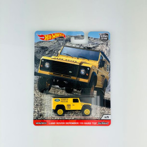 Land Rover Defender 110 Hard Top - Car Culture Hot Wheels Premium 1:64