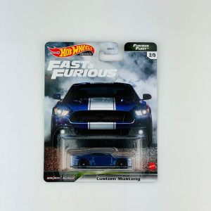 Custom Mustang - Fast & Furious Furious Fleet Hot Wheels Premium 1:64