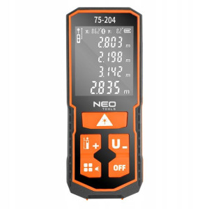 Dalmierz laserowy cyfrowy miernik miara zasięg 60m IP54 NEO TOOLS