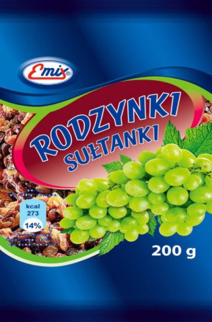 Emix Rodzynki sułtanki 200 g