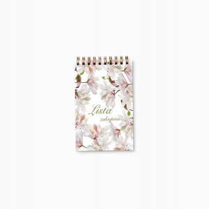 Notes a6 - Lista zakupów - Blossom