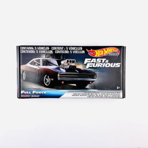 Fast & Furious - Full Force Set of 5 Pieces Hot Wheels Premium 1:64