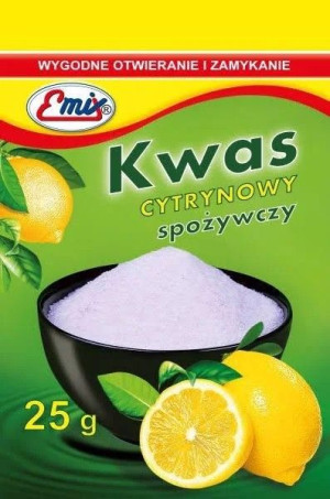 Emix Kwasek cytrynowy 25 g