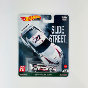 2020 Toyota GR Supra - Car Culture Slide Street Hot Wheels Premium 1:64