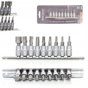 Zestaw Nasadek 1/4 Torx Bitonasadki Torx 9el Bit