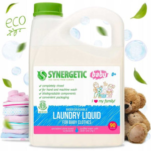 Synergetic Środek Do Prania Odzieży Dziecięcej Biodegradowalny 2,75 L