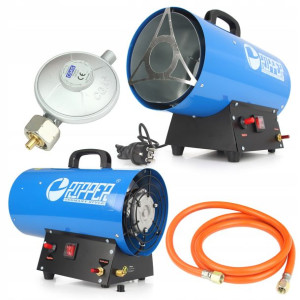 Nagrzewnica Gazowa Ogrzewacz 15kw +termostat +wąż