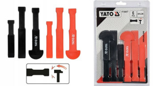 Przecinaki Z Tworzywa Kpl. 6 Szt Nylon Twarde Yato
