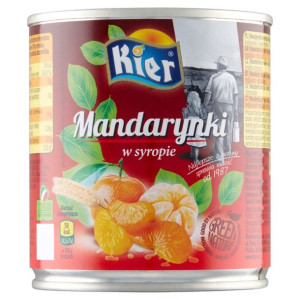 Kier Mandarynki w syropie 312 g