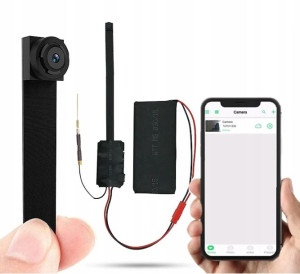 Mini Ukryta Kamera Szpiegowska Wifi Bezprzewodowa