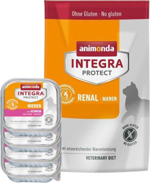 ANIMONDA Integra Protect Nieren Suche dla kota 1,2kg + ANIMONDA Cat Integra