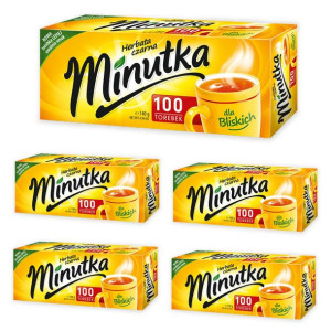 Minutka Herbata czarna 140 g (100 torebek) x 5 sztuk